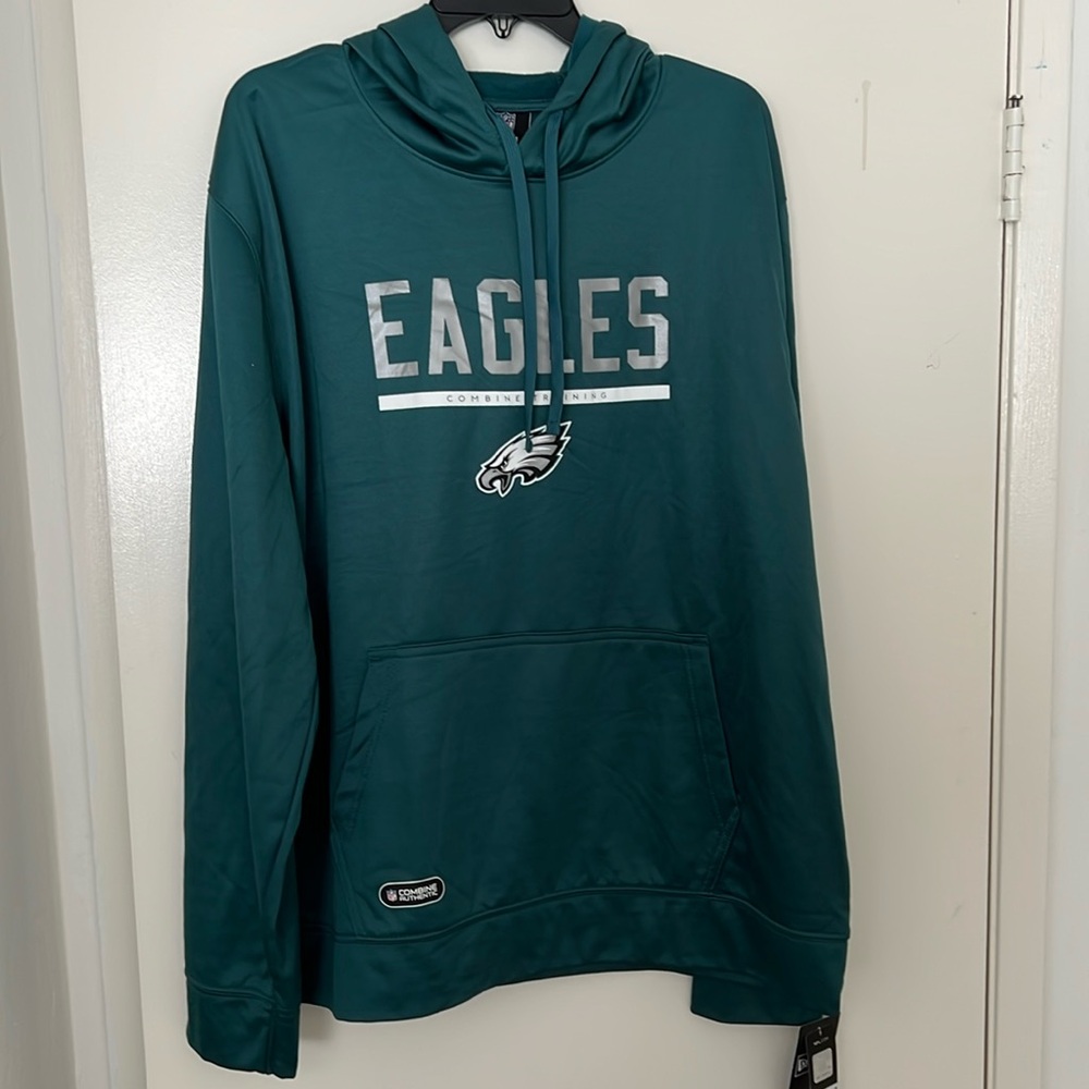 New Era Philadelphia Eagles Combine Hoodie XXL NWT NFL